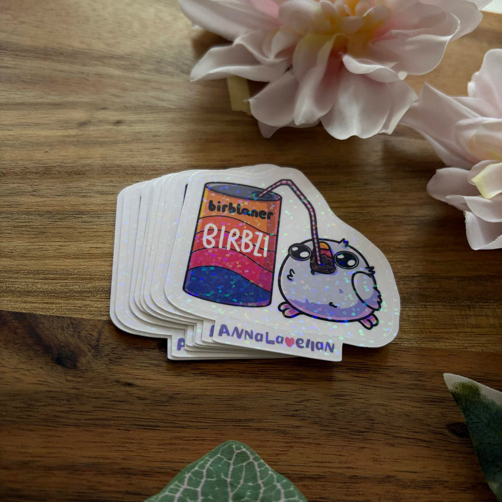 ✨🩷 - Birbzi | Sticker Holografische Punkte