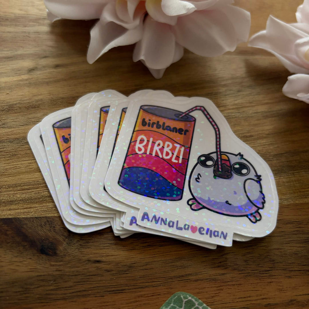 ✨🩷 - Birbzi | Sticker Holografische Punkte