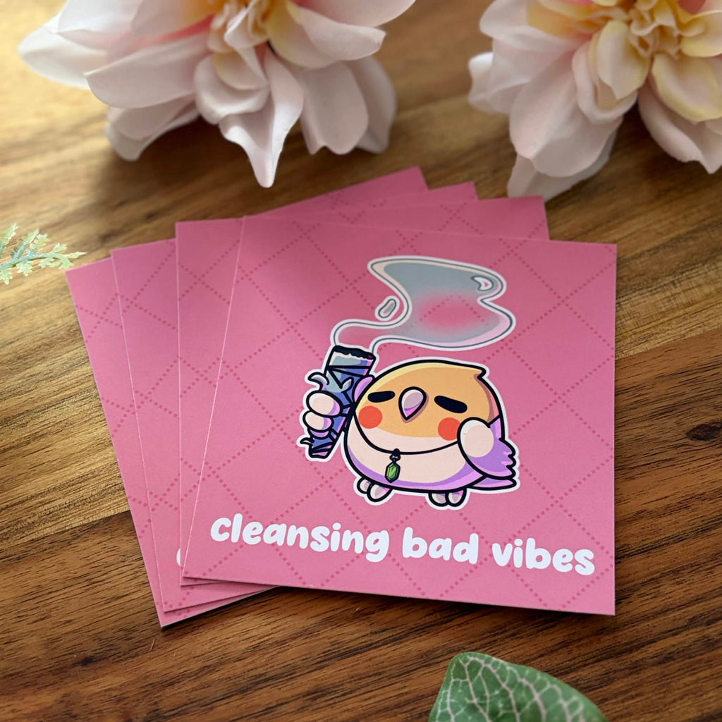 🩷🖼️ - Artprint | Cleansing bad vibes
